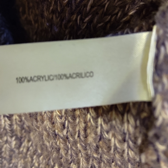 Carolyn Taylor Women's Purple Short Sleeve Cardigan Sweater Size XL - Picture 7 of 8